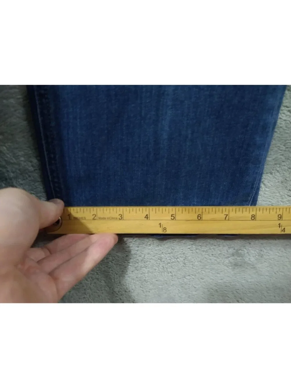 Banana Republic Jeans Mens 36x32 Blue Denim Traveler Straight Fit Stretch